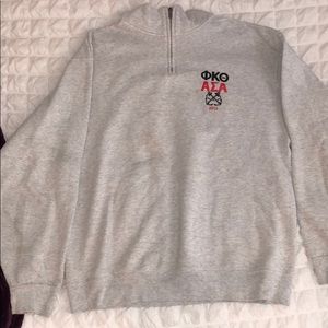 Alpha Sigma Alpha/ Phi Kappa Theta quarter zip